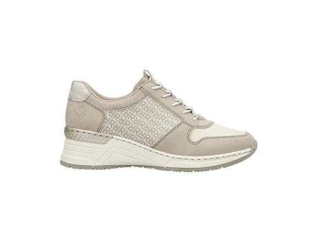 Zapatillas de Mujer RIEKER Morelia Piel Beige (36)