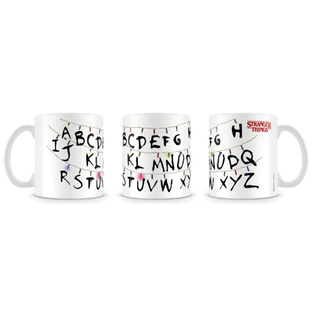 Taza STRANGER THINGS Lights Blanco 300 ml