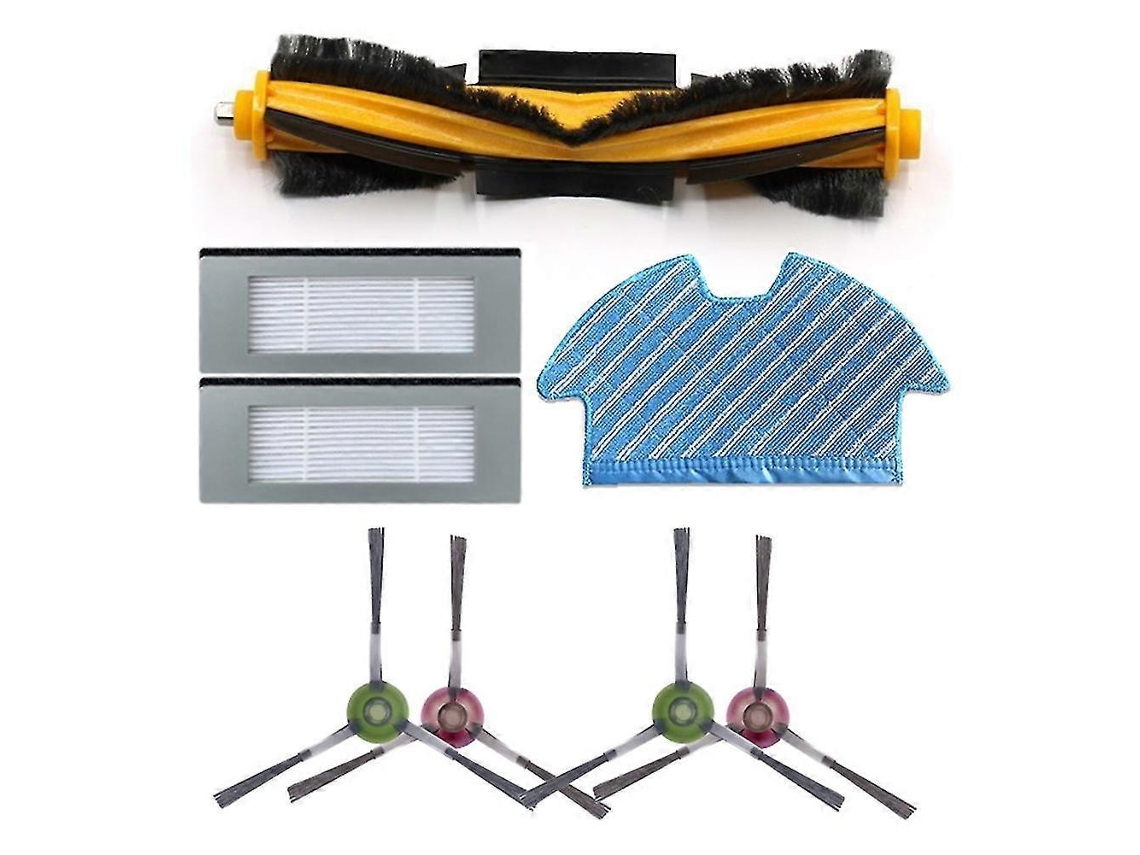 Accesorios de repuesto para la aspiradora Deebot Ozmo 900 DN5G: piezas de recambio, consumibles, cepillo y filtro.