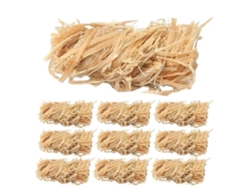 12 Cerillas De Cera De Madera Iniciadores De Fuego Naturales Para Chimenea Fogatas Barbacoa Parrillas 6,50x2,00x2,00cm Como Se Muestra