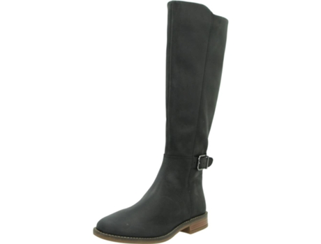 Zapatos de Mujer CLARKS Brean Hi Piel Negro (39)
