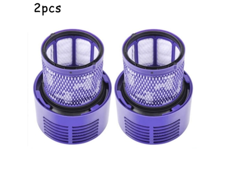 Filtro de 2 piezas para Dyson V10 Cyclone Animal Absolute Total Clean, repuesto de Robot aspirador, herramientas para limpieza del hogar