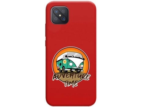 Carcasa Oppo Reno 4Z 5G TUMUNDOSMARTPHONE Adventure Time Rojo