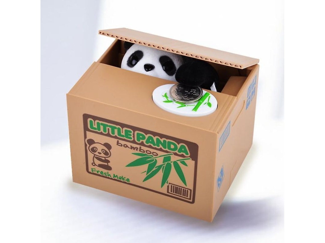 Hucha Electrónica Con Forma De Panda Para Niños Y Adultos - Monedero Con Manos De Panda