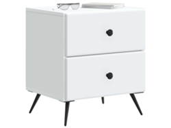 Maison Exclusive - Armario De Noche 2 Pcs 43 X 34,5 X 47,5 Cm Madera De Ingeniería