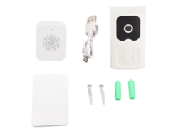 Timbre inalámbrico Yhl con cámara HD, sistema de seguridad inteligente y audio bidireccional.