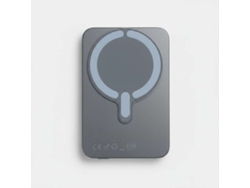 Powerbank Compatible Con Magsafe Gris - 5.000 Mah - Metal