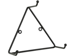 Moderno soporte de pared para tazas, para cocina, elegante expositor triangular de metal - Slowmoose