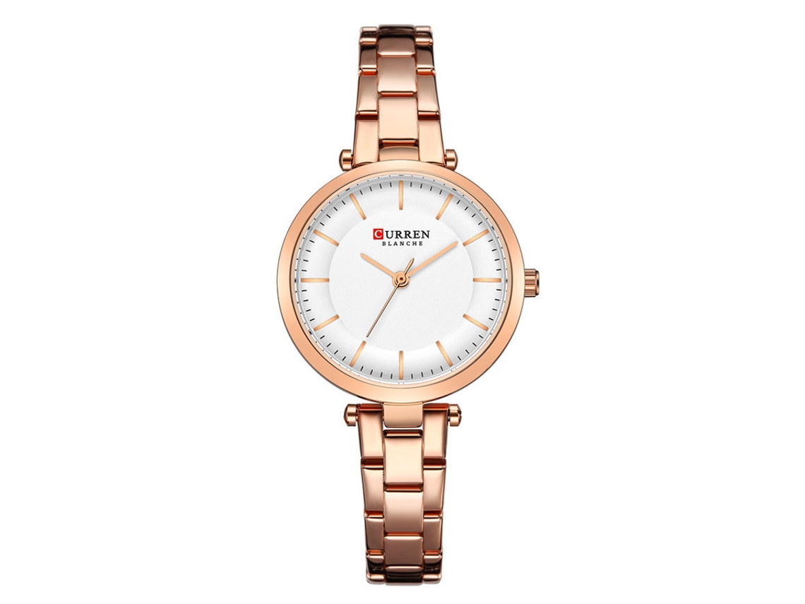 Reloj De Cuarzo Con Correa De Acero Para Mujer