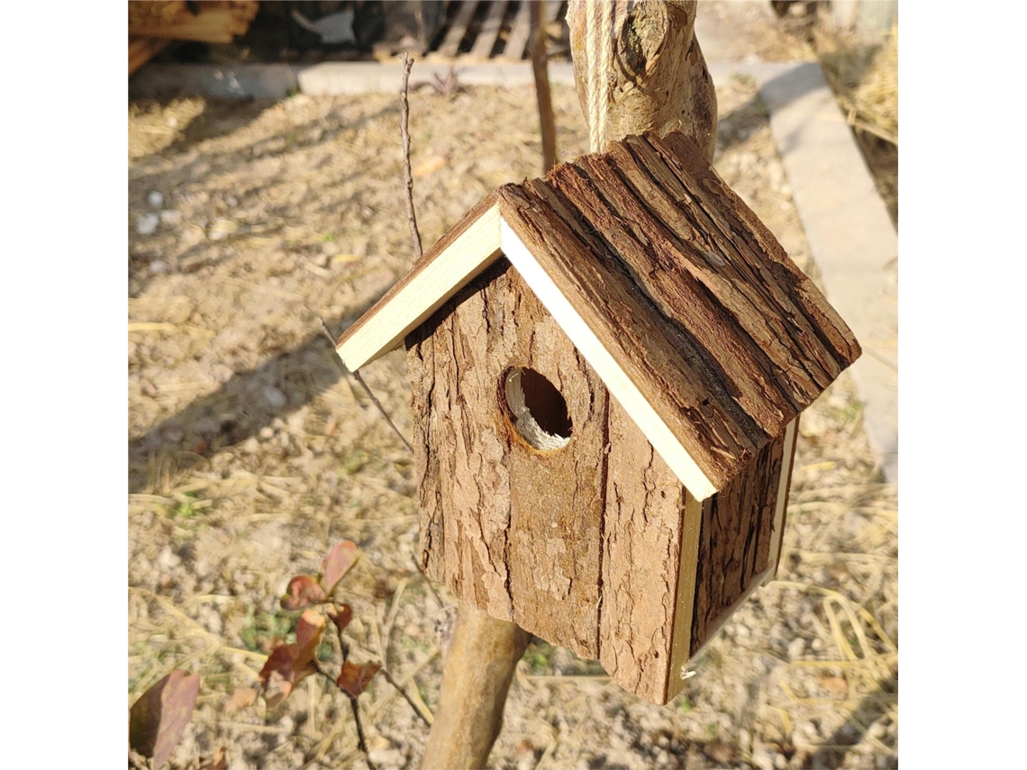 Jaula Para Pájaros Con Cuerda Para Colgar, Nido Para Exteriores, Jaula Ventilada, Ergonómica, Para Uso Diario.
