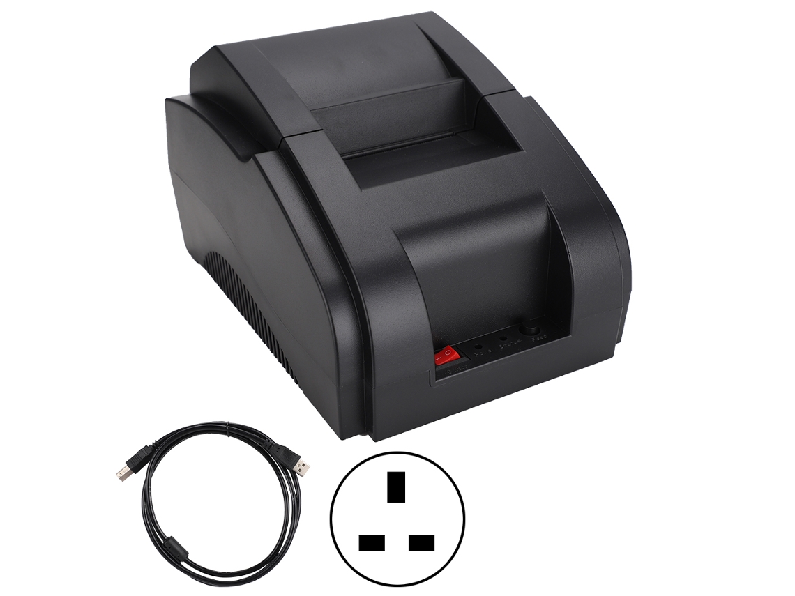 Impresora térmica de recibos (ancho de impresión de 58 mm, conexión Bluetooth)