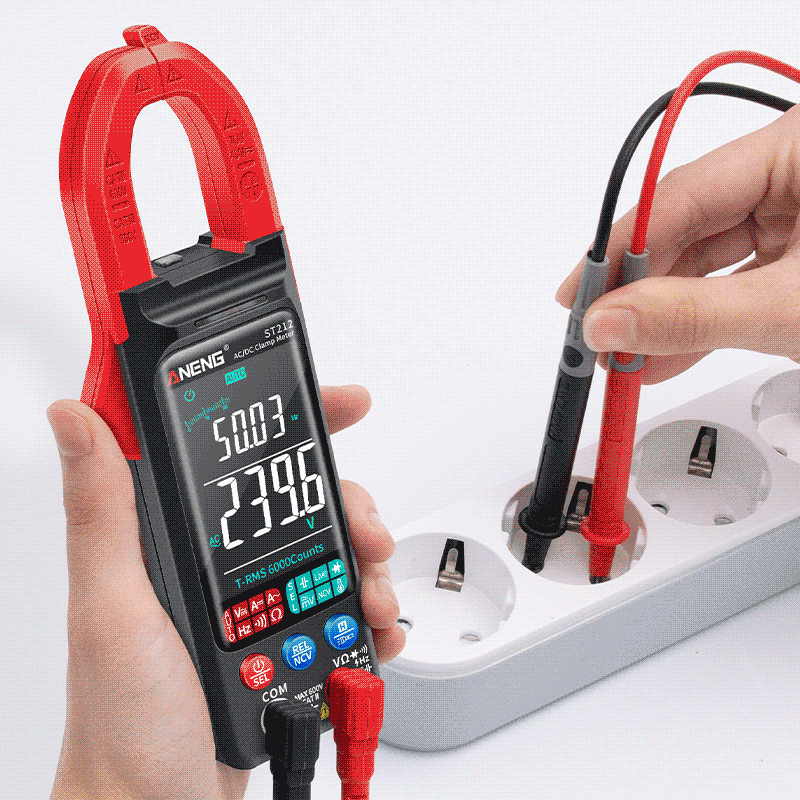 Multímetro Pinza Aneng St212 Digital Inteligente 6000 Counts Ncv Tester