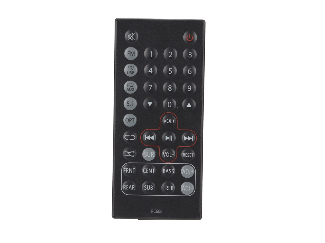 Mando A Distancia De Repuesto Rc60b Abs Para Sistema De Sonido C2xb C6xd