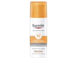 Crema gel con color para el fotoenvejecimiento solar FPS 50 medio 50 ml Eucerin