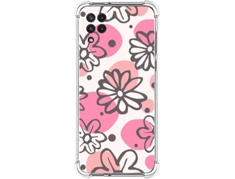 Carcasa Samsung Galaxy A22 4G TUMUNDOSMARTPHONE Dibujos Antigolpes Flores 09 Multicolor