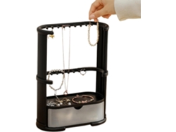 Organizador Joyas Soporte Colgante 3 Niveles Collares Mujeres Niñas Tocador Armario Dormitorio Pendientes