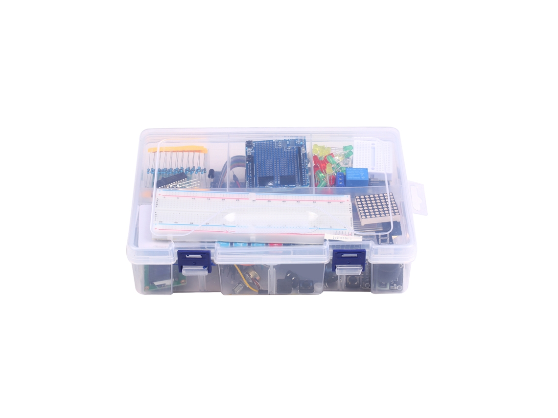 2026horizon-kit De Inicio De Electrónica Para Principiantes Con Sensor Motor Paso A Paso Breadboard Componentes Led