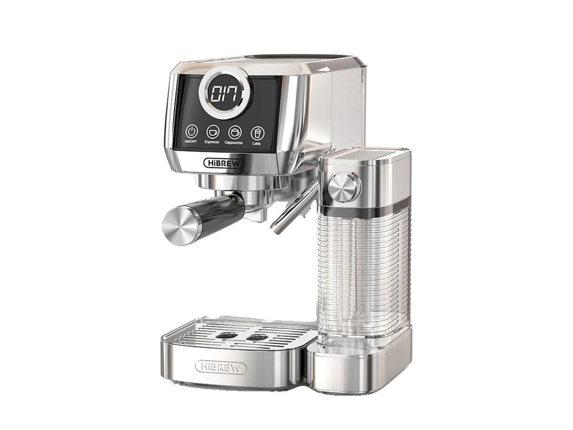 Cafetera expreso, 3 en 1, diseño de acero inoxidable, H13a, OEM UE
