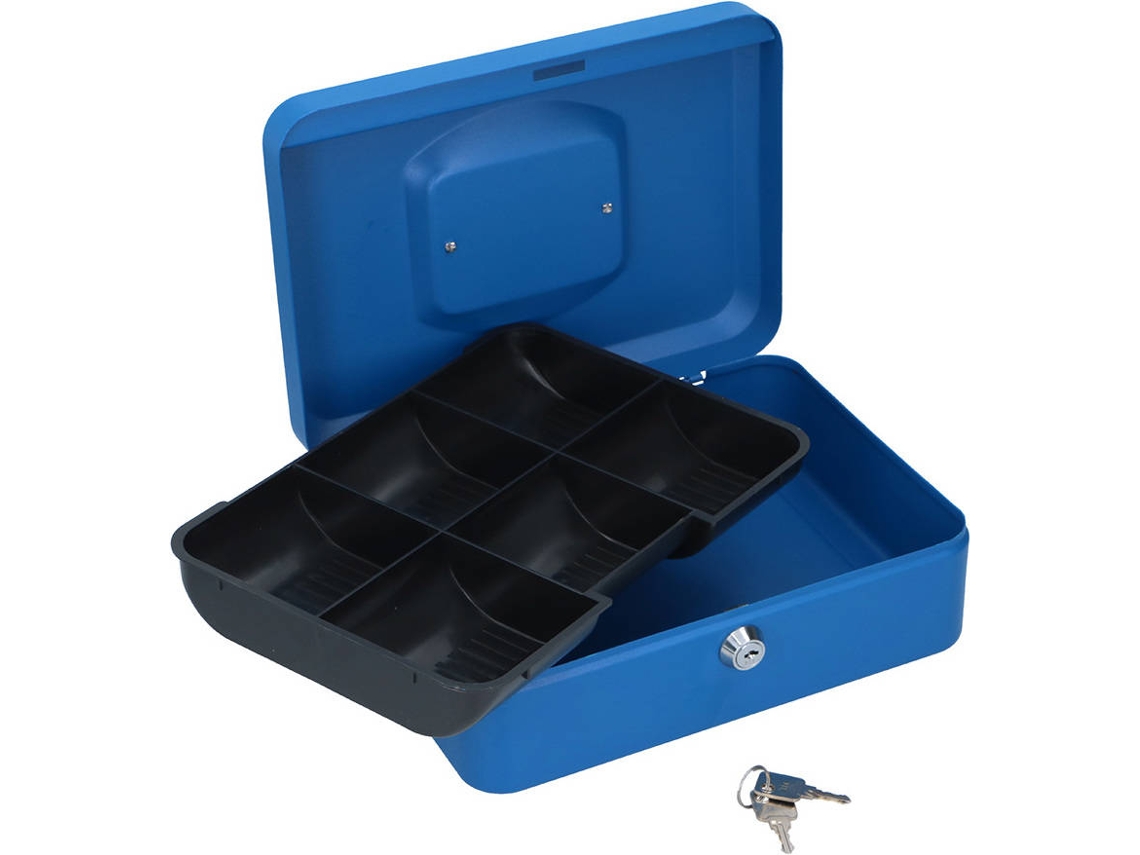 Caja Metálica para Monedas EDM (250x180x90mm)