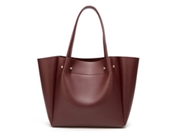 Bolso De Hombro De Pu Con Gran Capacidad, Cinturón De Cuero Multifuncional De Moda, Rojo.