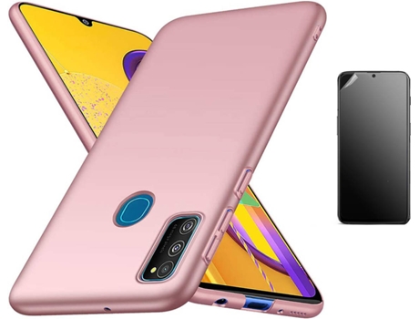 Kit Carcasa Y Protector Oppo A53 Ultimatte Turtleshell Rosa