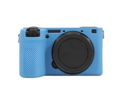 Funda protectora de silicona suave y brillante compatible con Sony A6700 Facpoet