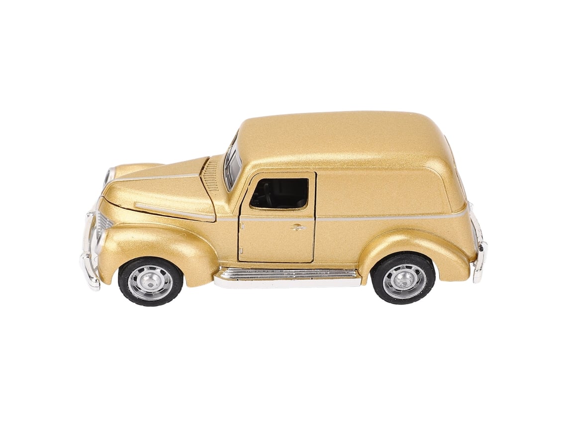 Modelo De Carro Clássico Vintage Em Liga Die Cast Colecionável Brinquedo Para Crianças Ouro