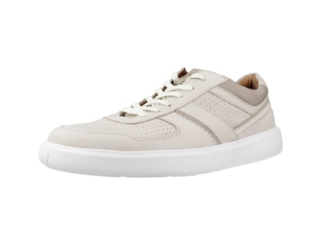Zapatos de Hombre CLARKS Cambro Race Tecido Beige (42)