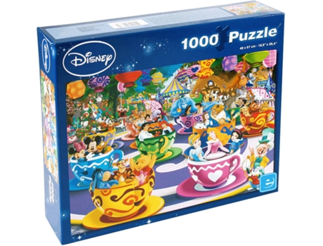 Puzzle EUROPRICE Disney Mad Tea Cups (Edad Mínima: 3 anos - 1000 Piezas)