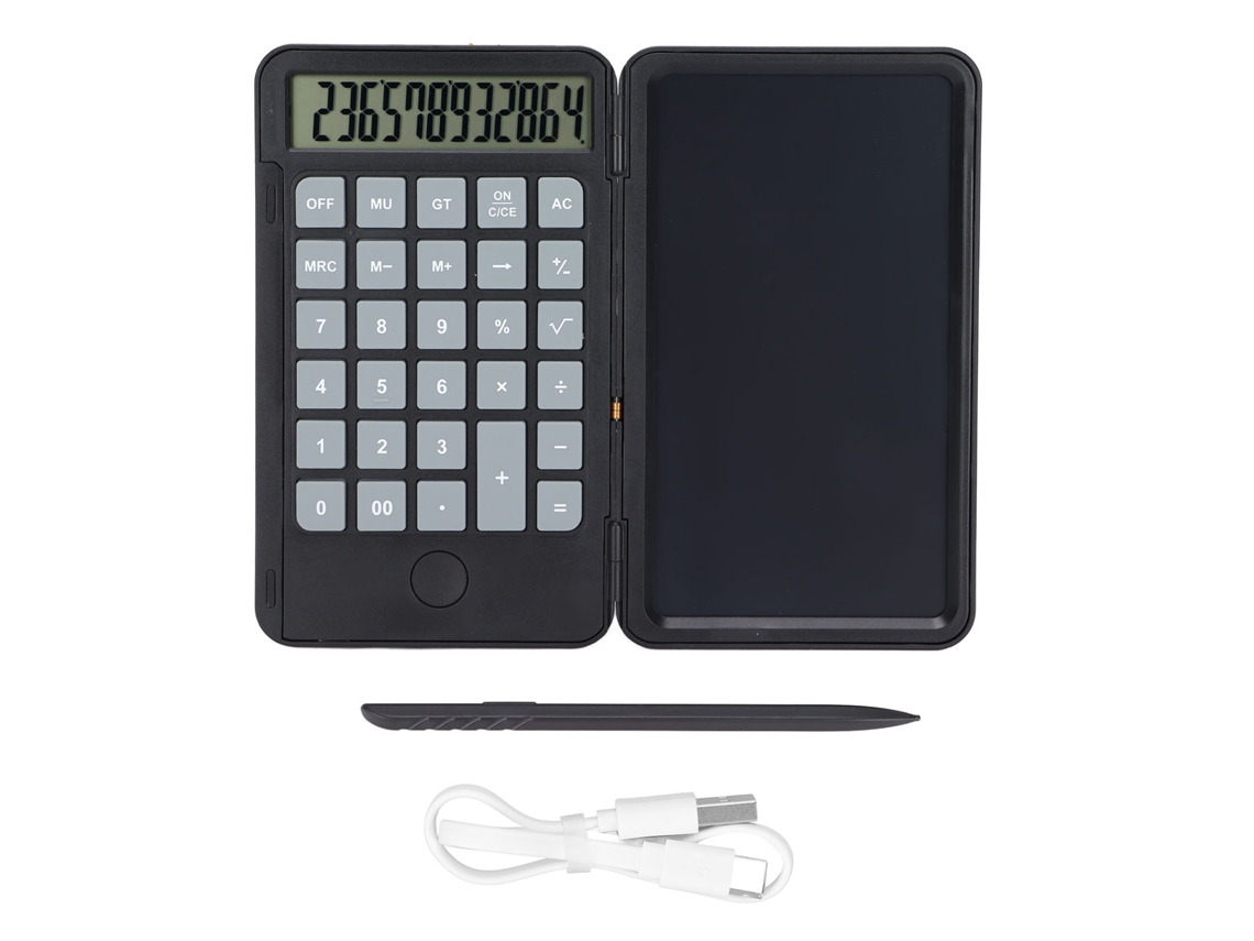 Calculadora con tableta de escritura LCD de 6,5 pulgadas