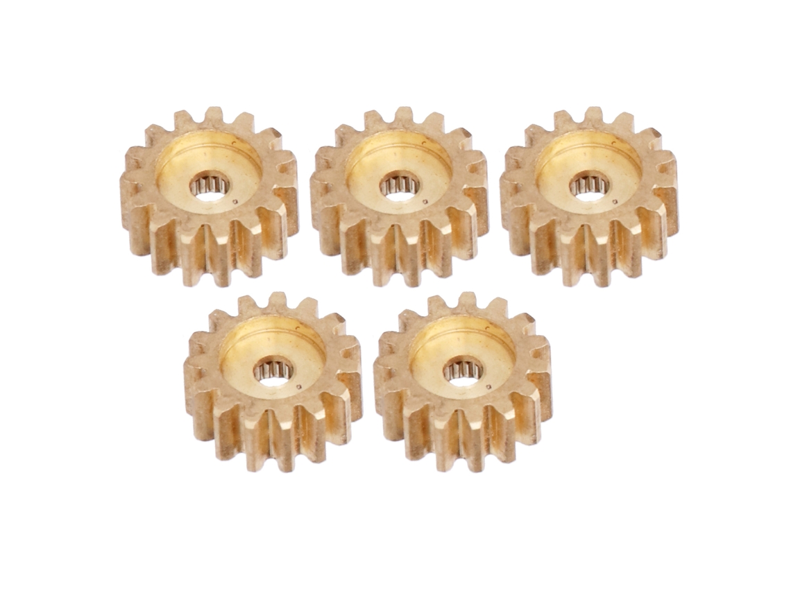 2026velora-5 Piezas Engranajes Metálicos Spline 24 Dientes Resistencia Ductil Piezas Robots Industriales 4305-0024-0015