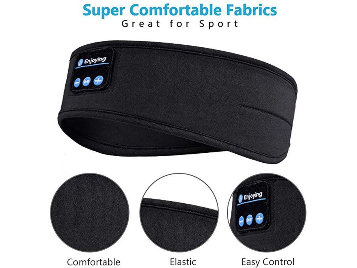 Auriculares para dormir de lado, auriculares inalámbricos Bluetooth para dormir insomnio YEMAESRE