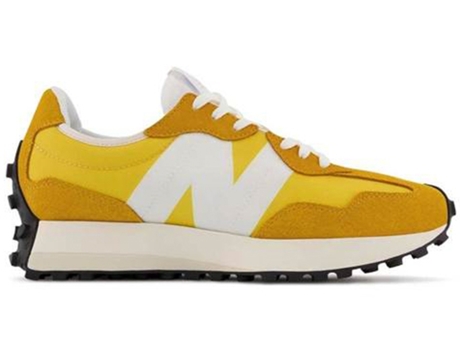 Zapatillas Deportivas NEW BALANCE 327 (Amarillo - Gamuza, Material Sintético- 36,5)