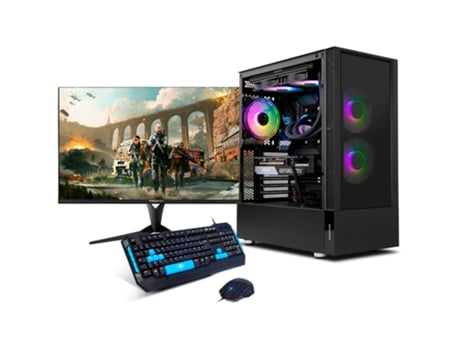 Torre NEO-PC Delta Gaming Intel i9-12900KF/32GB/1TB M.2/RTX 4060 TI Monitor 27 FullHD Teclado y ratón.