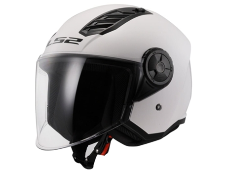 CASCO JET LS2 OF616 AIRFLOW ll WHITE - L
