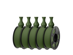 Filamento para impresora 3D, bobinado preciso, material ecológico, PLA verde oliva OEM