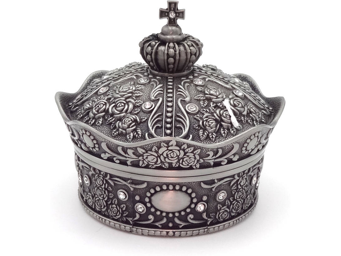 Joyero LOJA DOS AMULETOS Corona en Estaño (Gris - Estaño)