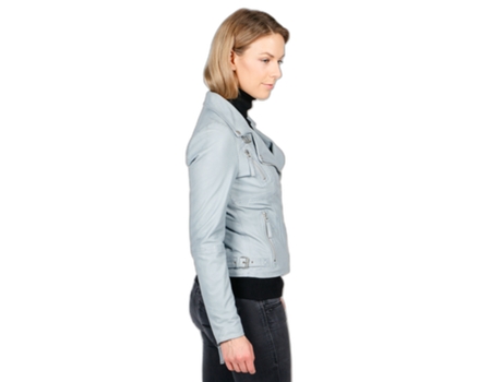Abrigo de Cuero para Mujer FREAKY NATION (L - Cuero - Multicolor)