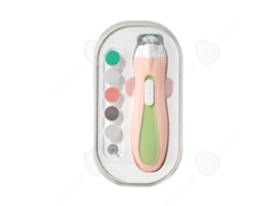 Kit cortaúñas eléctrico 6 en 1 con 6 cabezales de lijado para niños y adultos, bajo nivel de ruido, cuidado de las uñas. Confozen
