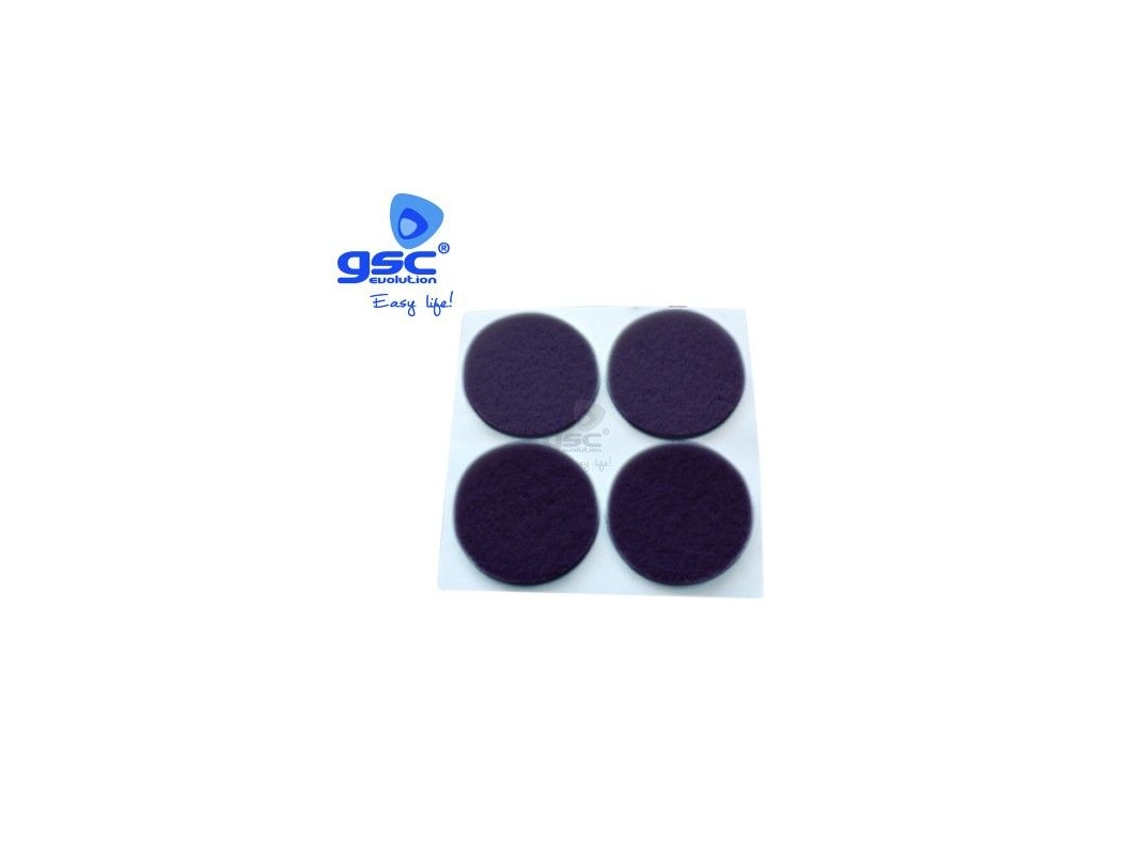 Set 4 Fieltros Adhesivos Redondos Ø38mm Marron Gsc 003802762