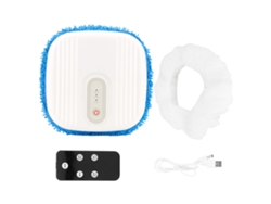 Robot aspirador inteligente con función de limpieza en seco y húmedo, control remoto, 3 niveles de potencia, temporizador y carga USB.