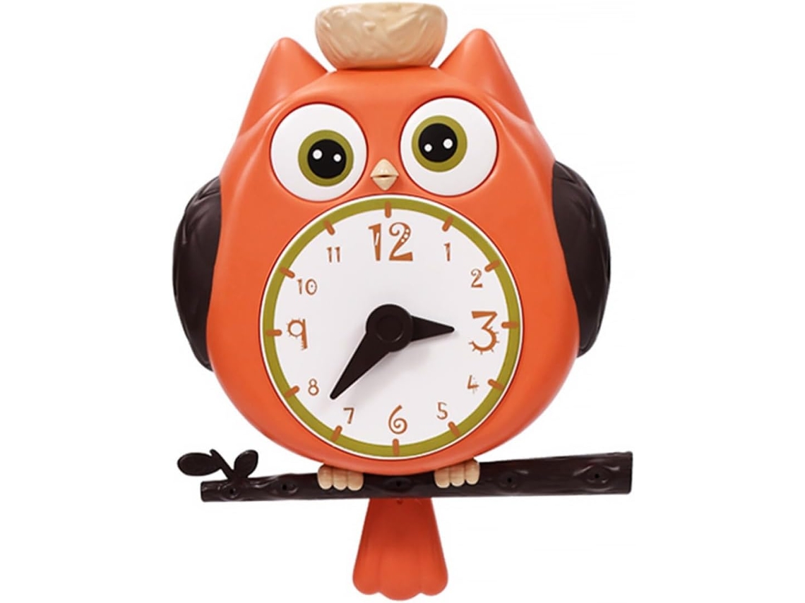 Reloj De Juguete De Baño Con Forma De Búho, Con Ventosa, Juguete De Agua Para Niños
