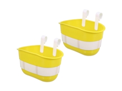 2 piezas cesta de bicicleta para niños ALLINLESS