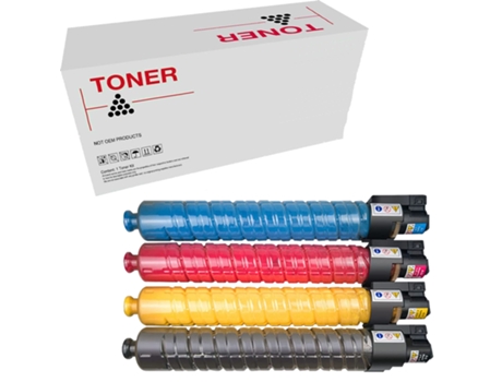 Pack 4 Tóners Compatibles Ricoh Aficio Mp-C3001/Mp-C3501 842047 841579 841127 841427 841126 841426 841125 841425