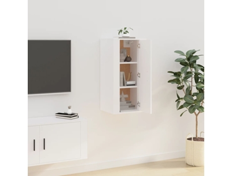 MAISON EXCLUSIVE Mueble para TV de pared blanco 40x34,5x80 cm