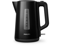 Philips Serie 3000 Hervidor de plástico de 1,7 l con tapa de resorte e indicador luminoso