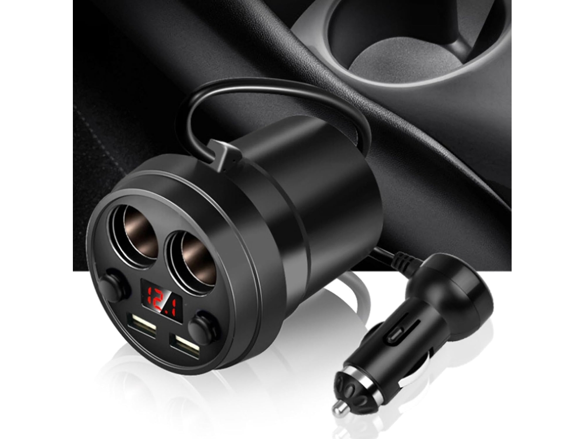Cargador Usb Para Coche De 31 A, Encendedor De Cigarrillos Con Forma De Copa