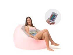 Sillón INNOVAGOODS Gris (Poliéster - 104 x 99 x 64 cm)