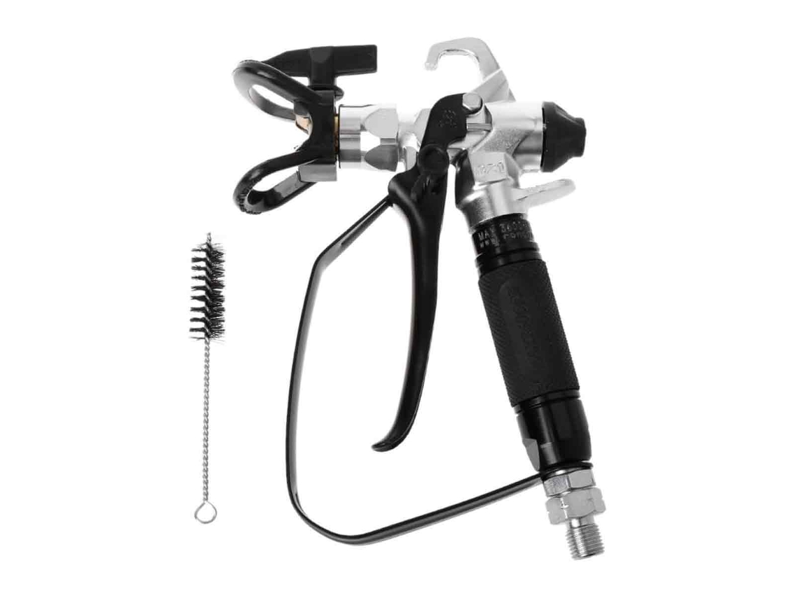 JILLIOPER Máquina de Pintura sin Aire - Pistola 821 con Asiento y Boquilla + Cepillo
