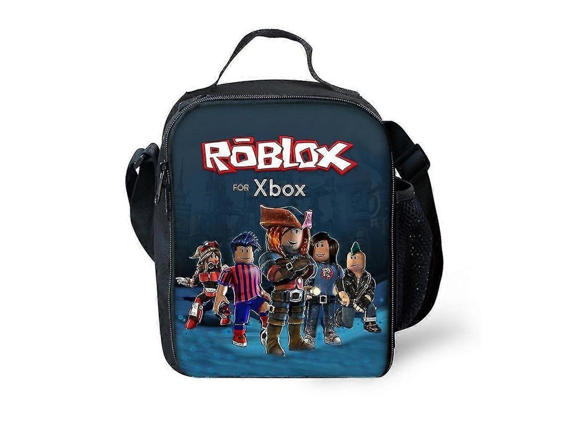 Bolsa Térmica Reutilizable Para El Almuerzo De Roblox Para Niños Y Niñas: Ideal Para La Escuela Y Picnics.